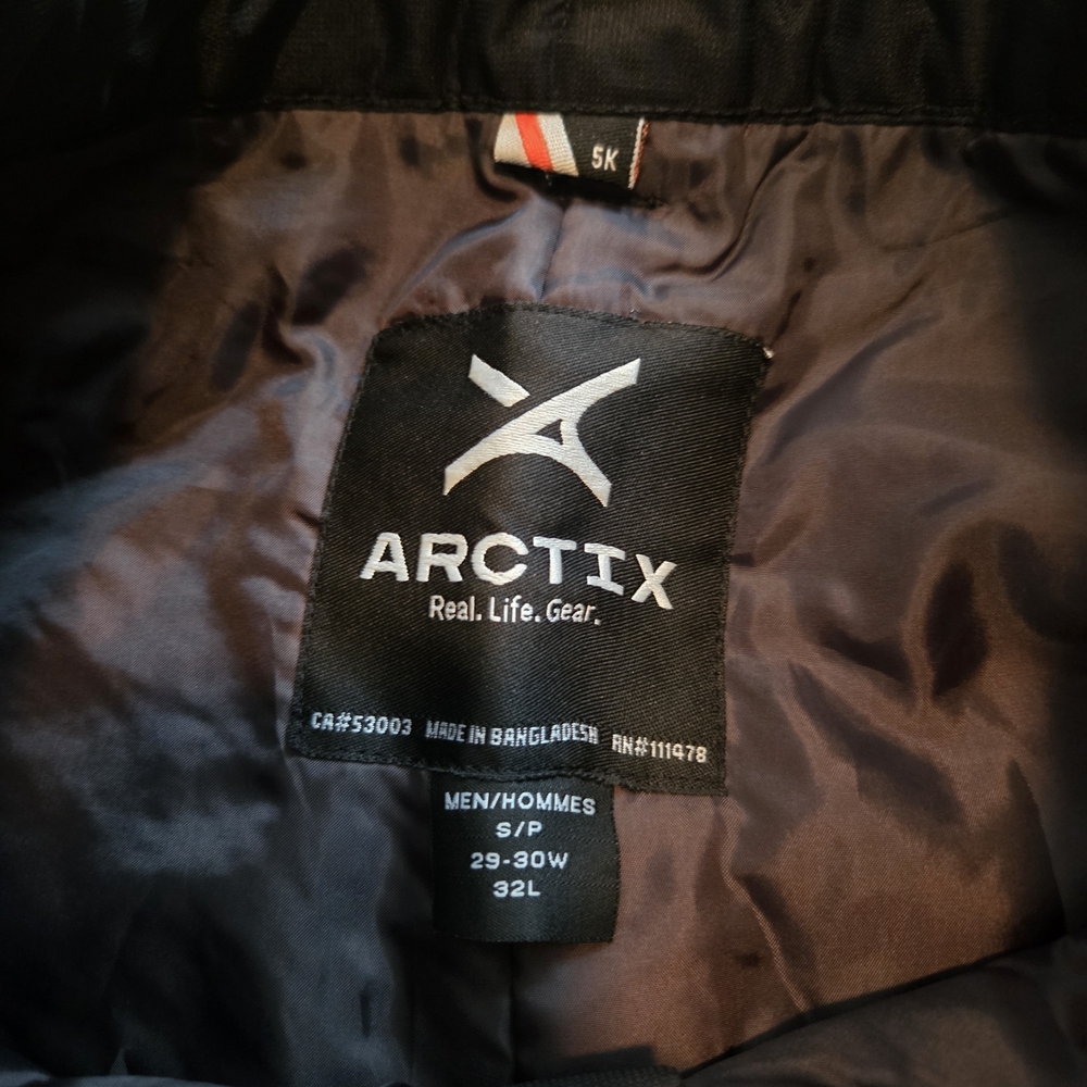 Arctix Black Winter Pants